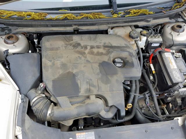 1G1ZC5EU9BF385638 - 2011 CHEVROLET MALIBU 1LT SILVER photo 7