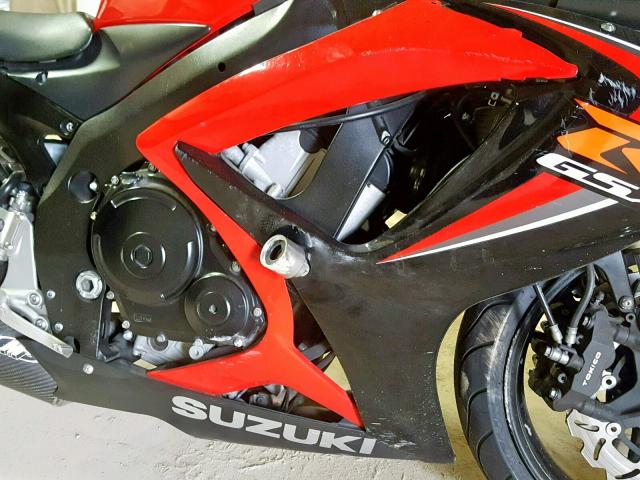 JS1GN7DA862109454 - 2006 SUZUKI GSX-R600 K TWO TONE photo 7