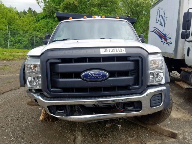 1FD0W5HT6GEA30249 - 2016 FORD F550 SUPER WHITE photo 9