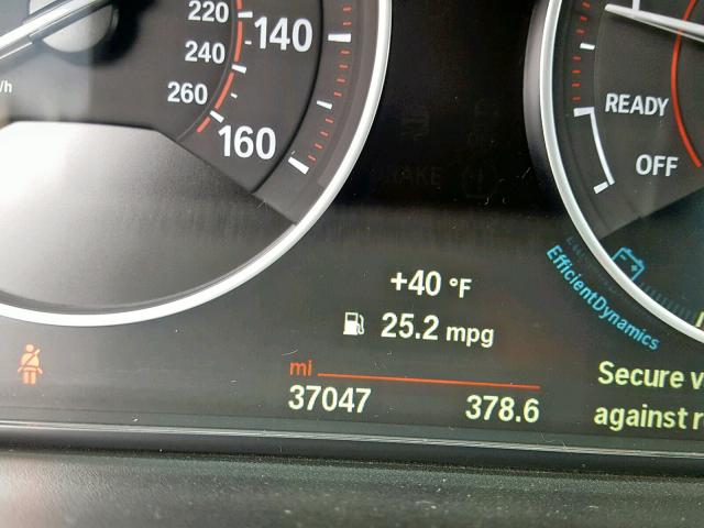 WBA3R5C56FK371665 - 2015 BMW 435 XI GRAY photo 8