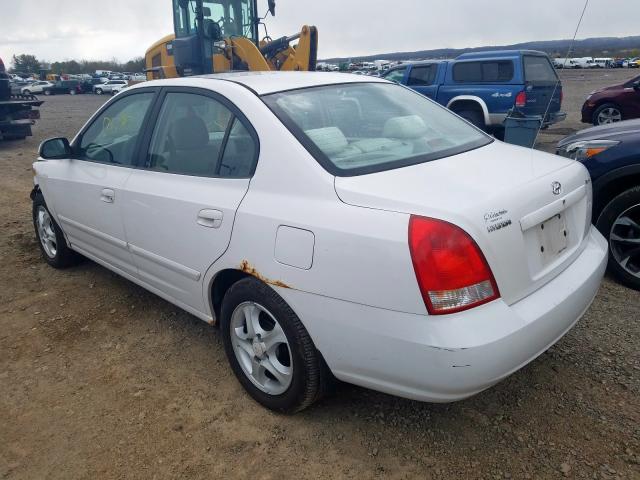 KMHDN45DX2U332699 - 2002 HYUNDAI ELANTRA GLS  photo 3