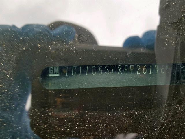 1G11C5S18EF261969 - 2014 CHEVROLET MALIBU 1LT TAN photo 10