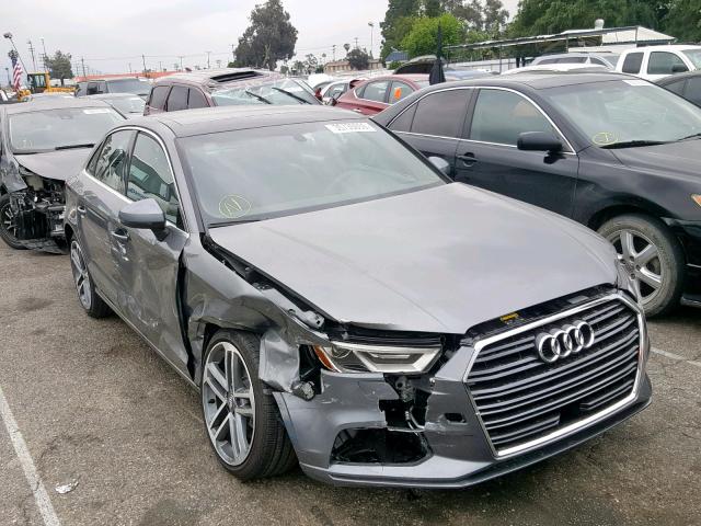 WAUAUGFF6K1015626 - 2019 AUDI A3 PREMIUM GRAY photo 1