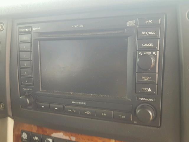 1J8HG68297C503535 - 2007 JEEP COMMANDER 蓝色 照片 9