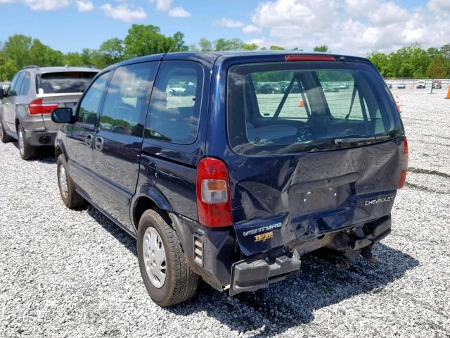 1GNDU23E71D253844 - 2001 CHEVROLET VENTURE EC BLUE photo 3