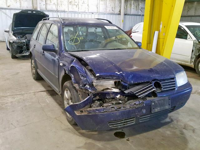 WVWSR61J25W031456 - 2005 VOLKSWAGEN JETTA GLS BLUE photo 1