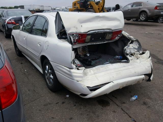 1G4HR54K05U259035 - 2005 BUICK LESABRE LI WHITE photo 3