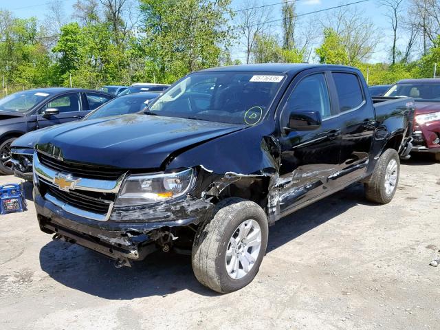 1GCGTCENXK1122356 - 2019 CHEVROLET COLORADO L BLACK photo 2
