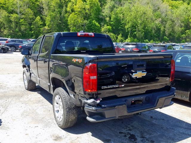 1GCGTCENXK1122356 - 2019 CHEVROLET COLORADO L BLACK photo 3
