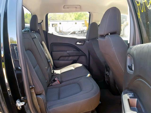 1GCGTCENXK1122356 - 2019 CHEVROLET COLORADO L BLACK photo 6