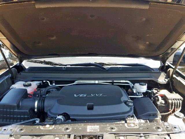 1GCGTCENXK1122356 - 2019 CHEVROLET COLORADO L BLACK photo 7