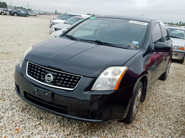 3N1AB61E89L689607 - 2009 NISSAN SENTRA 2.0 BLACK photo 2