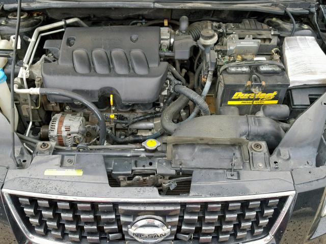 3N1AB61E89L689607 - 2009 NISSAN SENTRA 2.0 BLACK photo 7