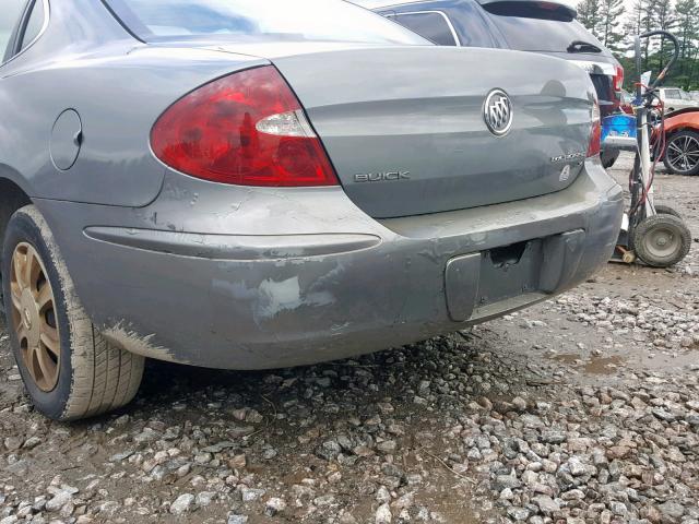 2G4WC582171120534 - 2007 BUICK LACROSSE C GRAY photo 10