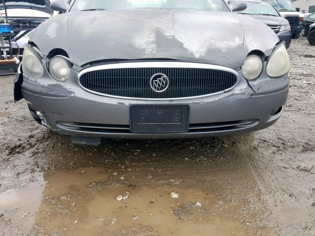 2G4WC582171120534 - 2007 BUICK LACROSSE C GRAY photo 9