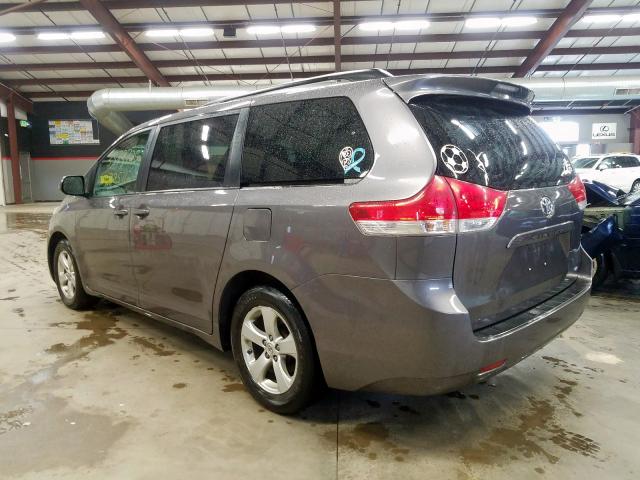 5TDKK3DC9ES488488 - 2014 TOYOTA SIENNA LE  photo 3