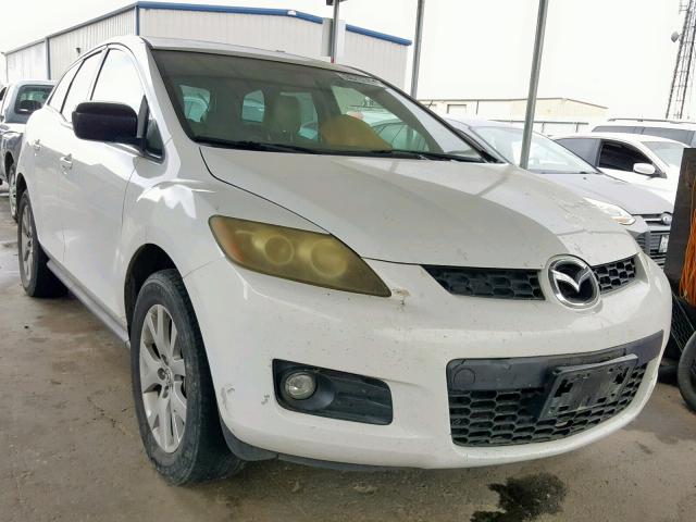 JM3ER29L070112822 - 2007 MAZDA CX-7 WHITE photo 1