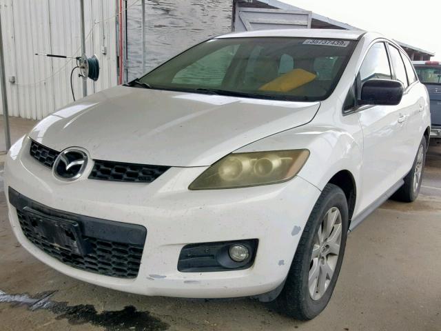 JM3ER29L070112822 - 2007 MAZDA CX-7 WHITE photo 2