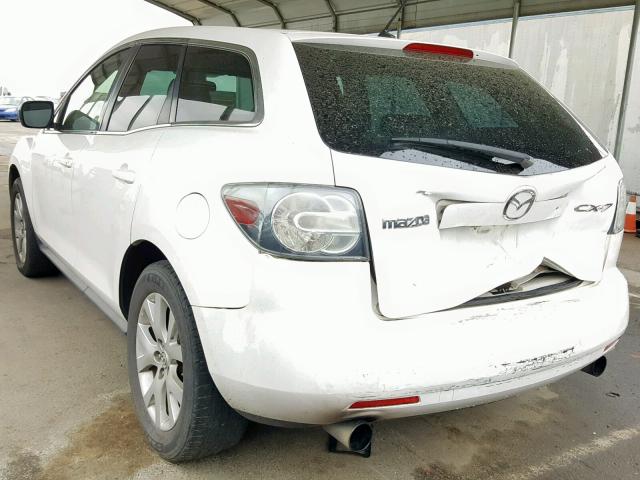 JM3ER29L070112822 - 2007 MAZDA CX-7 WHITE photo 3