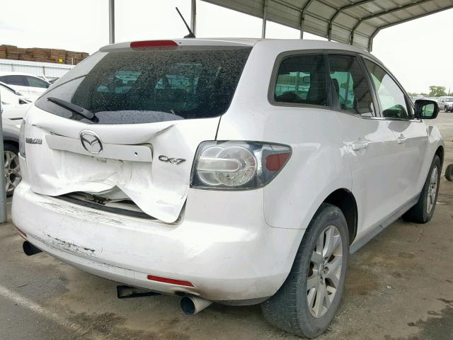 JM3ER29L070112822 - 2007 MAZDA CX-7 WHITE photo 4