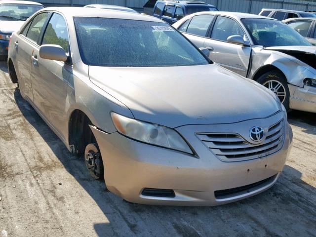 4T1BE46K57U689445 - 2007 TOYOTA CAMRY NEW GOLD photo 1