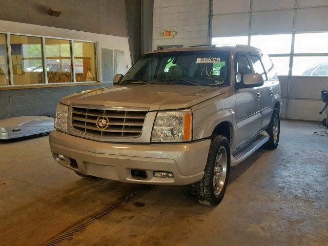 1GYEK63N35R202838 - 2005 CADILLAC ESCALADE L GOLD photo 2