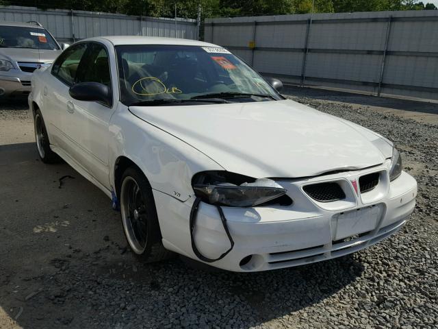 1G2NE52E25M210133 - 2005 PONTIAC GRAND AM S WHITE photo 1