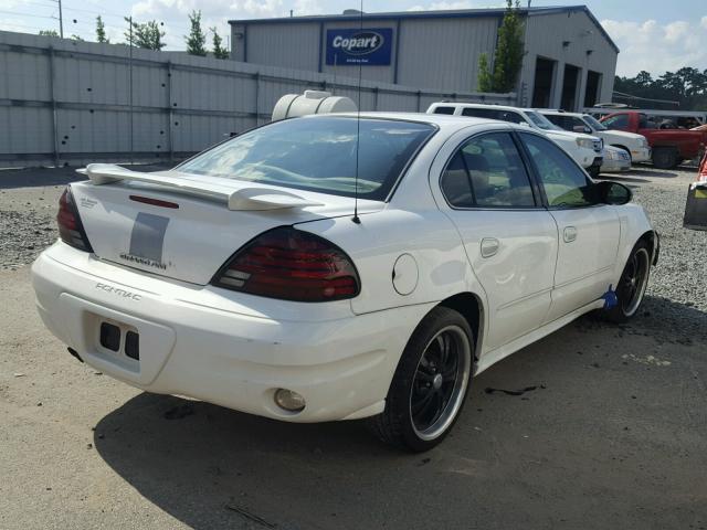 1G2NE52E25M210133 - 2005 PONTIAC GRAND AM S WHITE photo 4