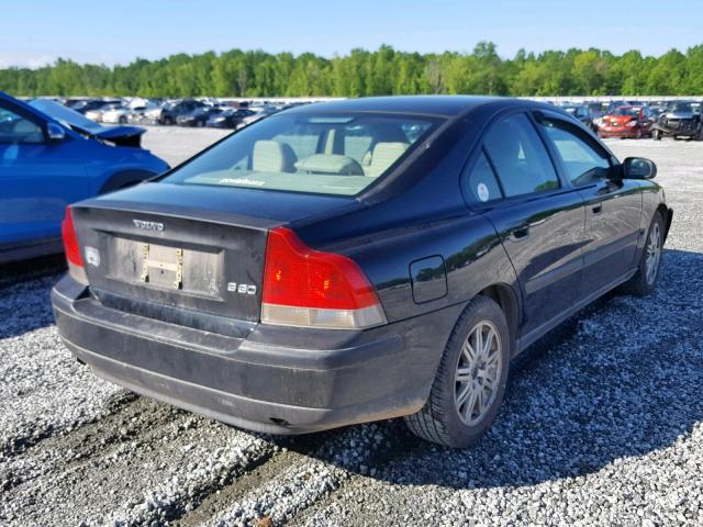 YV1RS61TX32278629 - 2003 VOLVO S60 BLACK photo 4