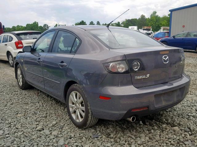 JM1BK323571745455 - 2007 MAZDA 3 S GRAY photo 3