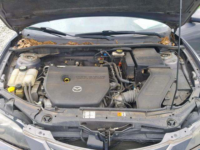 JM1BK323571745455 - 2007 MAZDA 3 S GRAY photo 7