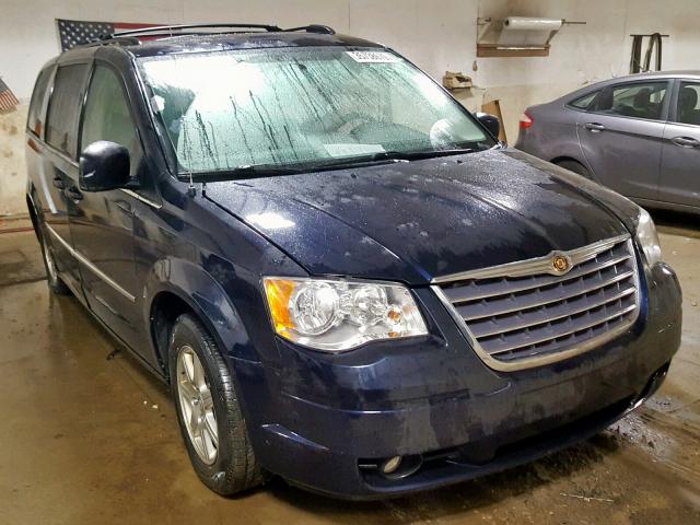 2A4RR5DXXAR151737 - 2010 CHRYSLER TOWN & COU BLUE photo 1