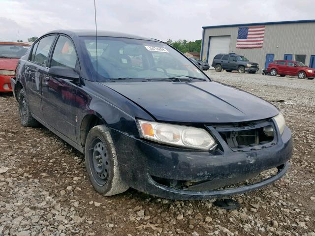 1G8AJ55F97Z108533 - 2007 SATURN ION LEVEL BLACK photo 1