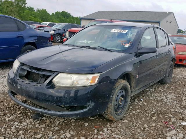 1G8AJ55F97Z108533 - 2007 SATURN ION LEVEL BLACK photo 2