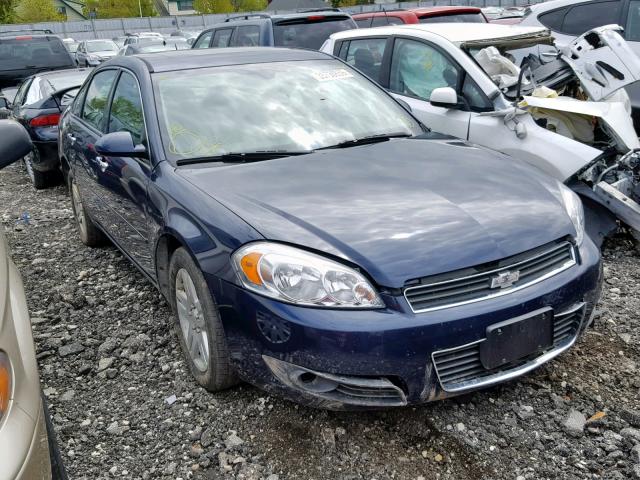 2G1WU58R579188621 - 2007 CHEVROLET IMPALA LTZ BLUE photo 1