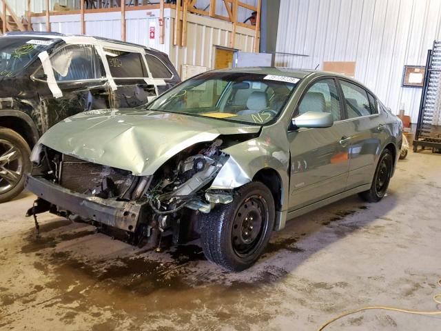 1N4CL21E78C261068 - 2008 NISSAN ALTIMA HYB GREEN photo 2