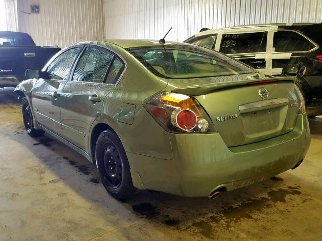 1N4CL21E78C261068 - 2008 NISSAN ALTIMA HYB GREEN photo 3