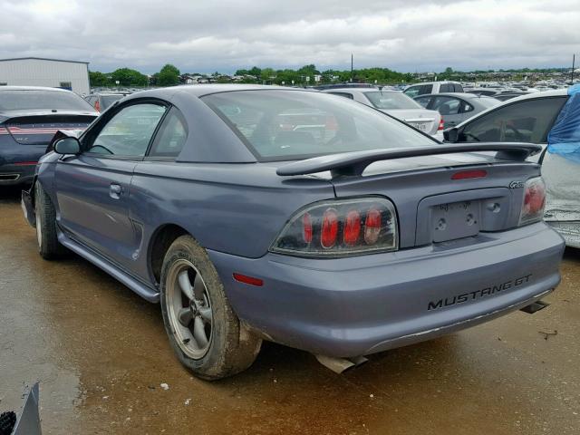 1FAFP42X1WF263522 - 1998 FORD MUSTANG GT SILVER photo 3