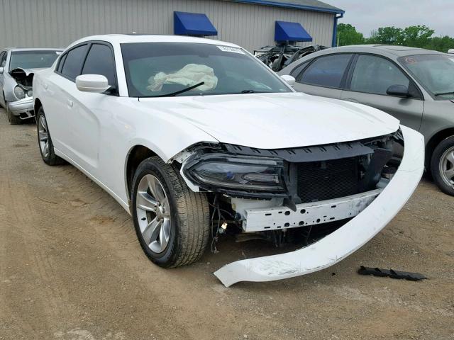 2C3CDXHG5FH734234 - 2015 DODGE CHARGER SX WHITE photo 1