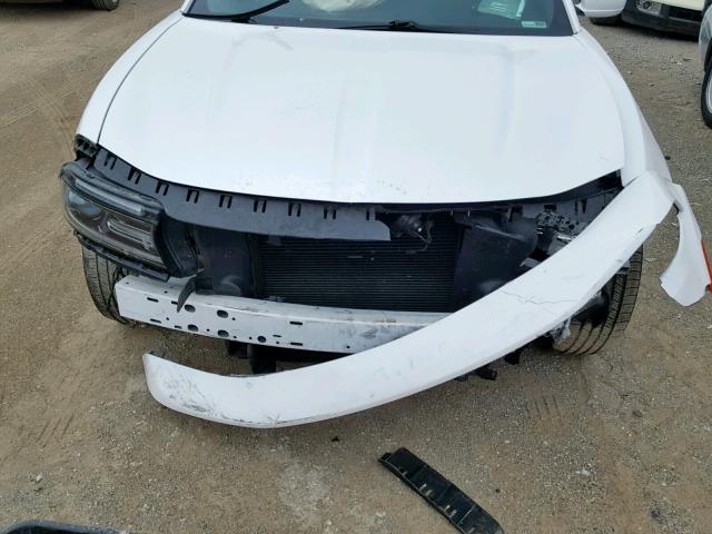 2C3CDXHG5FH734234 - 2015 DODGE CHARGER SX WHITE photo 7