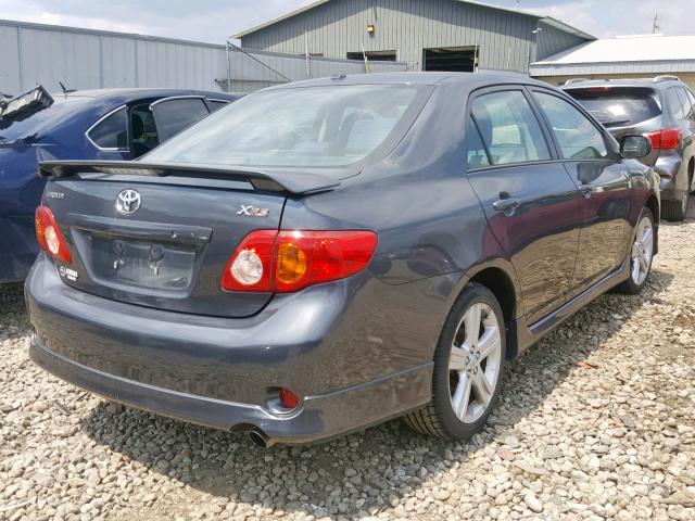 2T1BE40E89C026541 - 2009 TOYOTA COROLLA XR 石墨色 照片 4