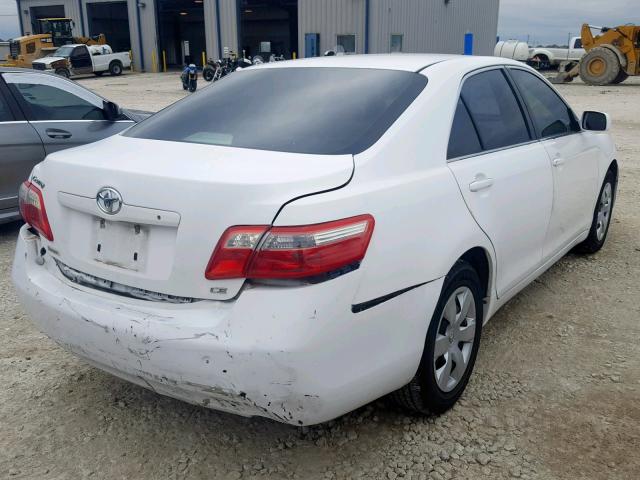 4T1BE46K97U722172 - 2007 TOYOTA CAMRY NEW WHITE photo 4