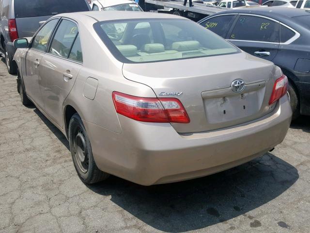 4T1BE46K67U636429 - 2007 TOYOTA CAMRY NEW BEIGE photo 3