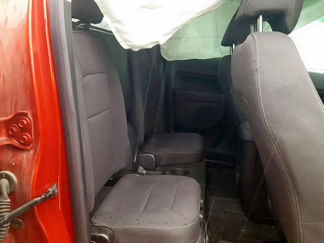 1GCHSCEA1G1357501 - 2016 CHEVROLET COLORADO L ORANGE photo 6