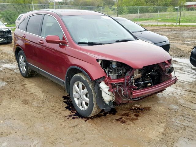 5J6RE48727L004099 - 2007 HONDA CR-V EXL RED photo 1