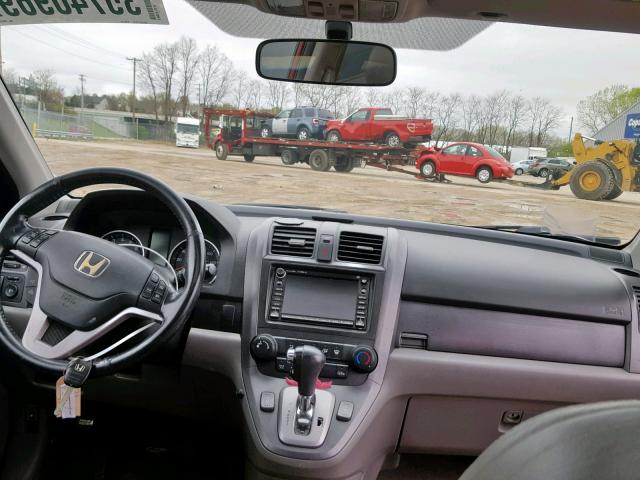 5J6RE48727L004099 - 2007 HONDA CR-V EXL RED photo 9