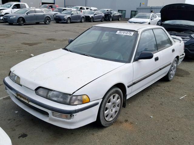 JH4DB1540PS005130 - 1993 ACURA INTEGRA RS WHITE photo 2