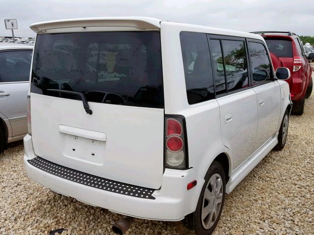 JTLKT324964080941 - 2006 TOYOTA XB WHITE photo 4