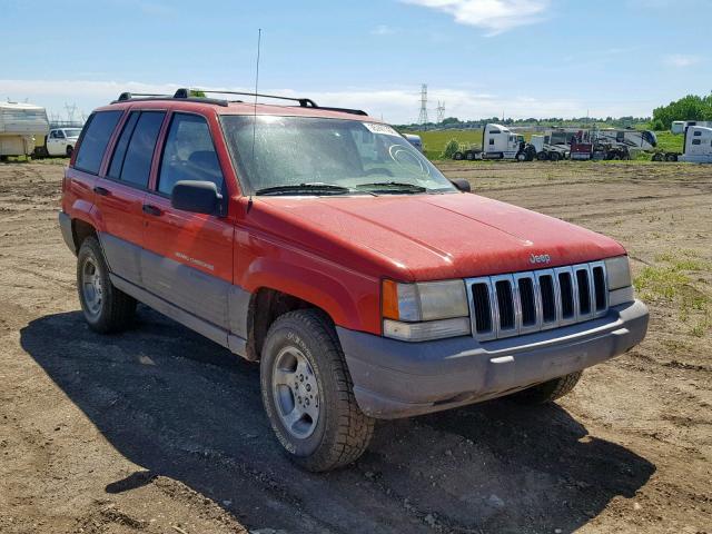 1J4GZ58S3VC577824 - 1997 JEEP GRAND CHER RED photo 1