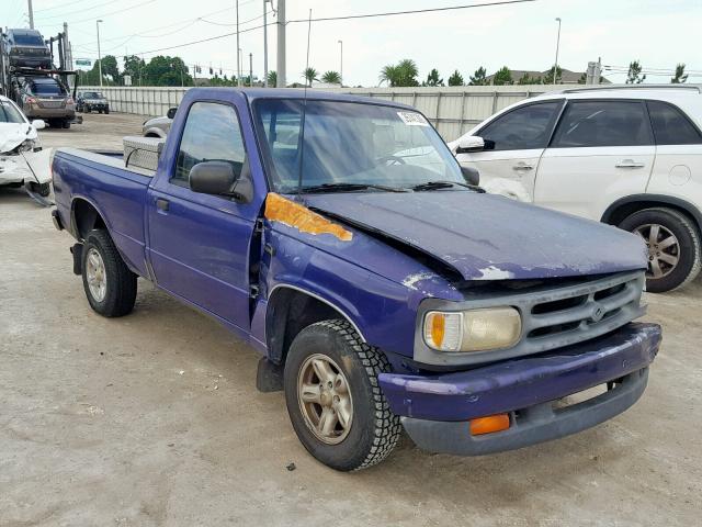 4F4CR12A4TTM22314 - 1996 MAZDA B2300 PURPLE photo 1